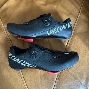 Specialized Black and Red Cycling Shoes